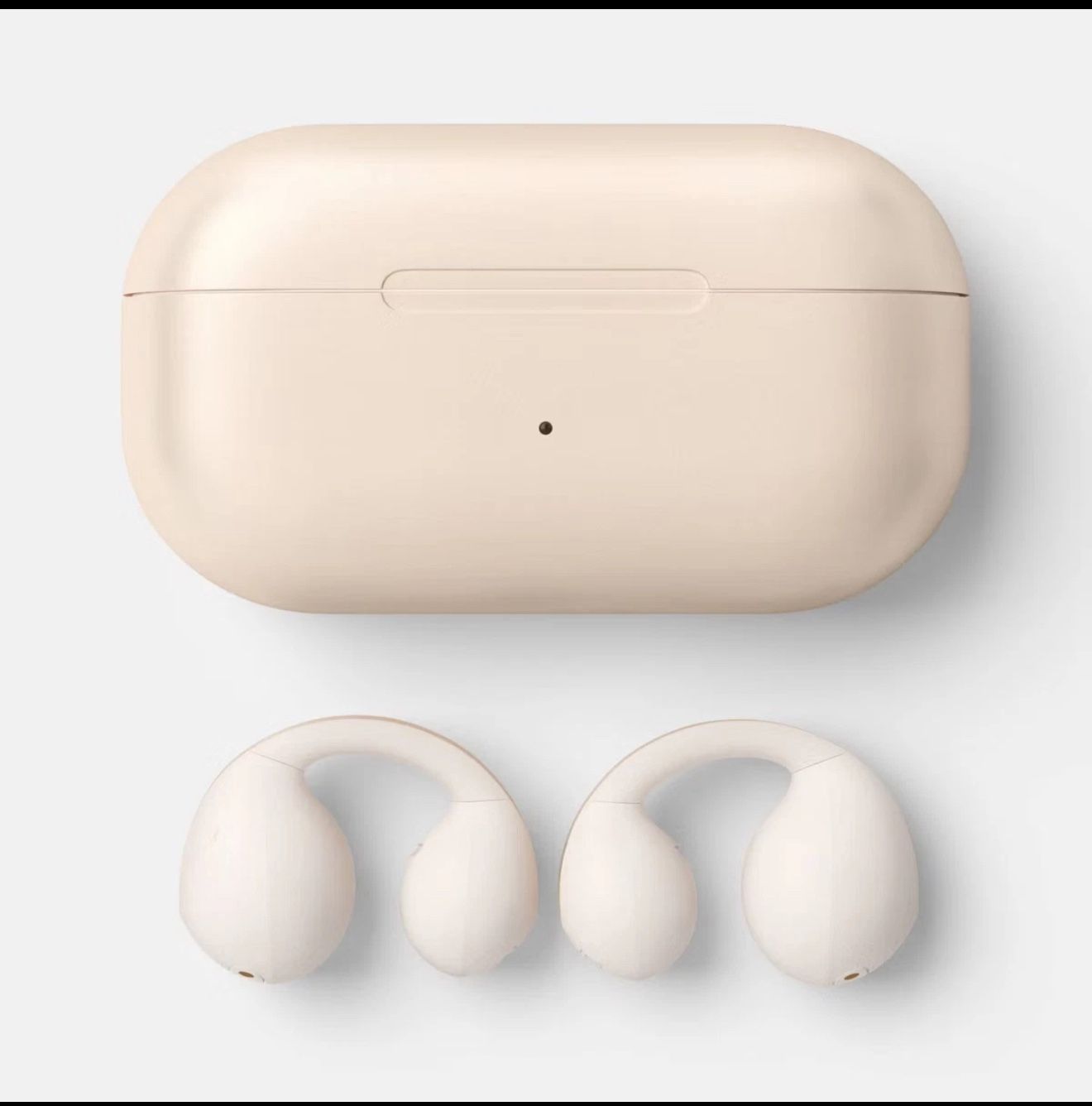 Open-Ear Jewelry Earbuds - heyday™ Stone White: True Wireless USB-C Earbuds