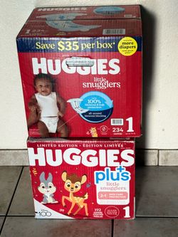 Huggies diapers size 1