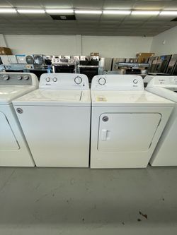 Used Amana Set Washer and Dryer Gas / 4 Months Warranty