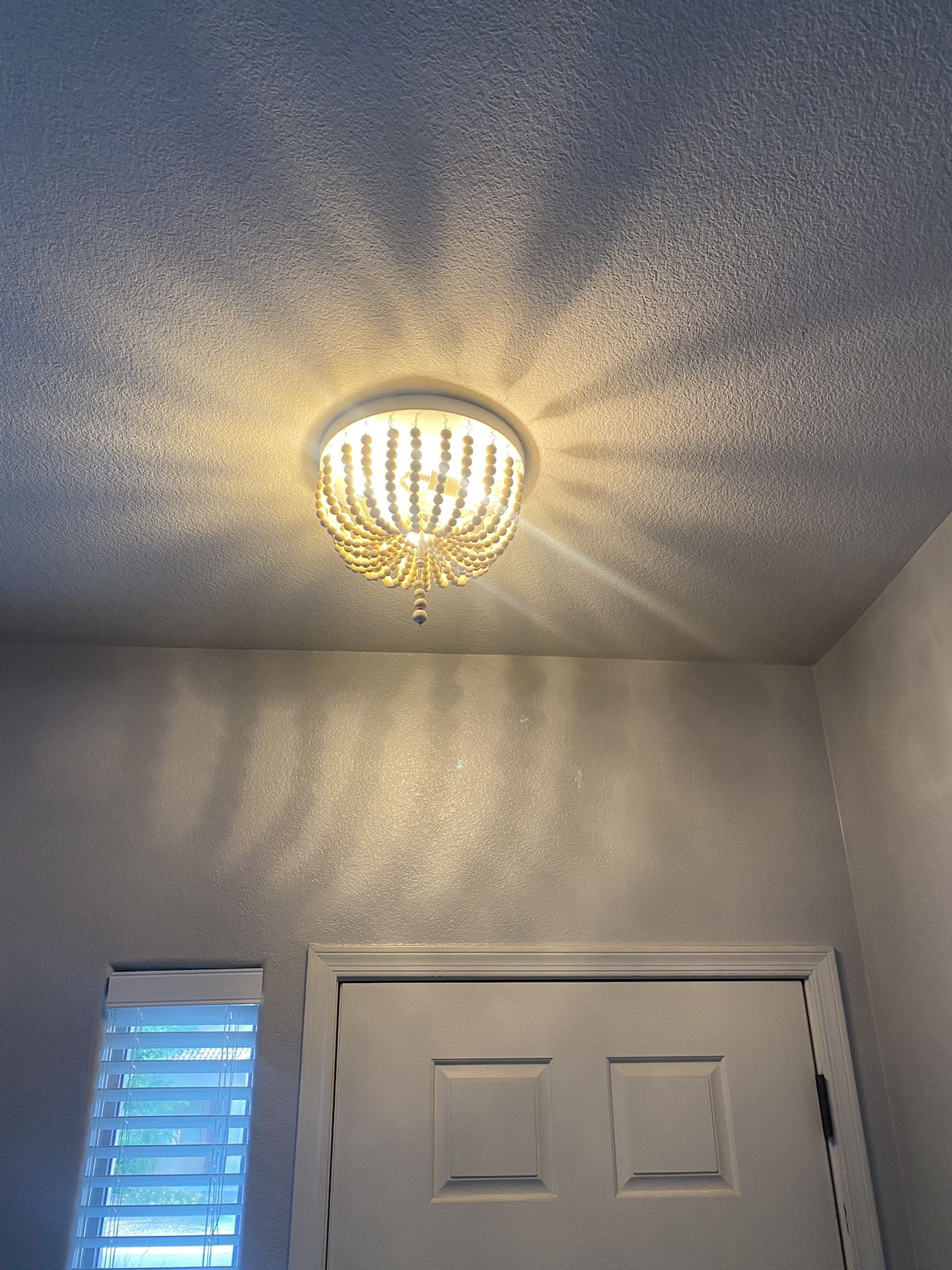 Beautiful Entry Hall Way Beaded Chandelier $35