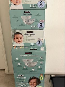 Diapers!!! Size 2 & 3