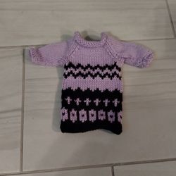 crochet dress for 18" doll