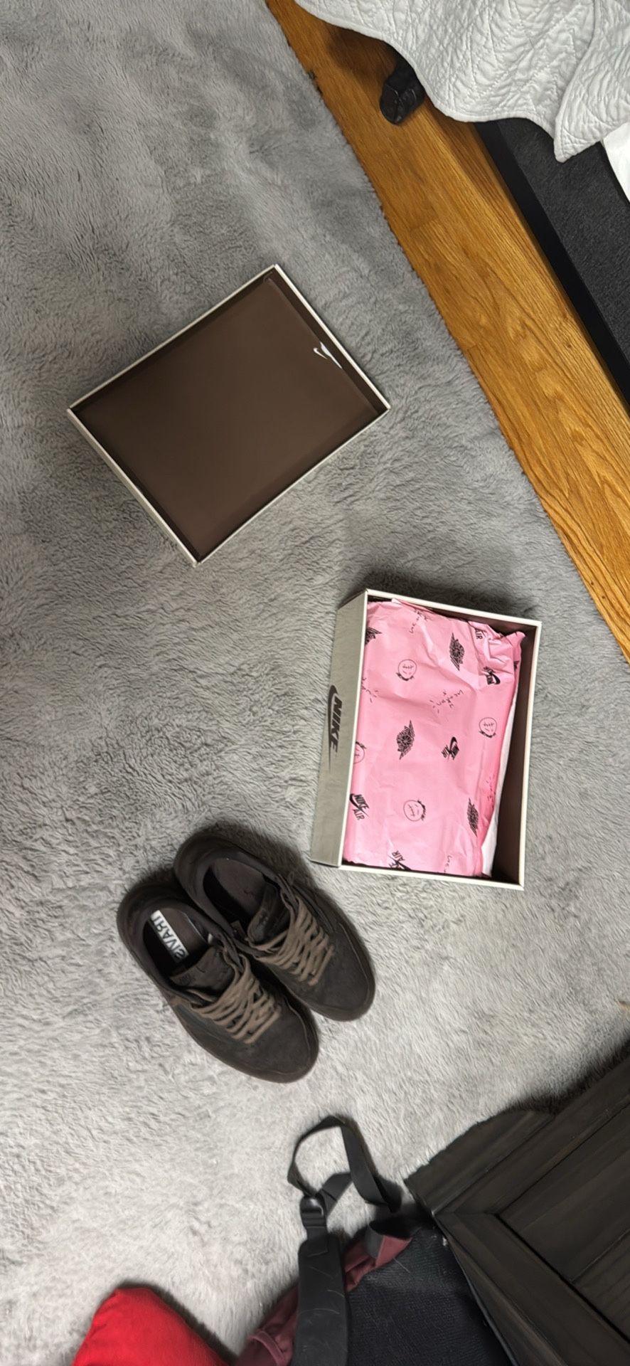 10.5 Travis Scott Air Jordan 1 velvet brown OG SP