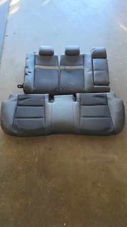 Toyota Camry Rear Seats