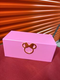 Minnie Mouse Pink Jewelry Box