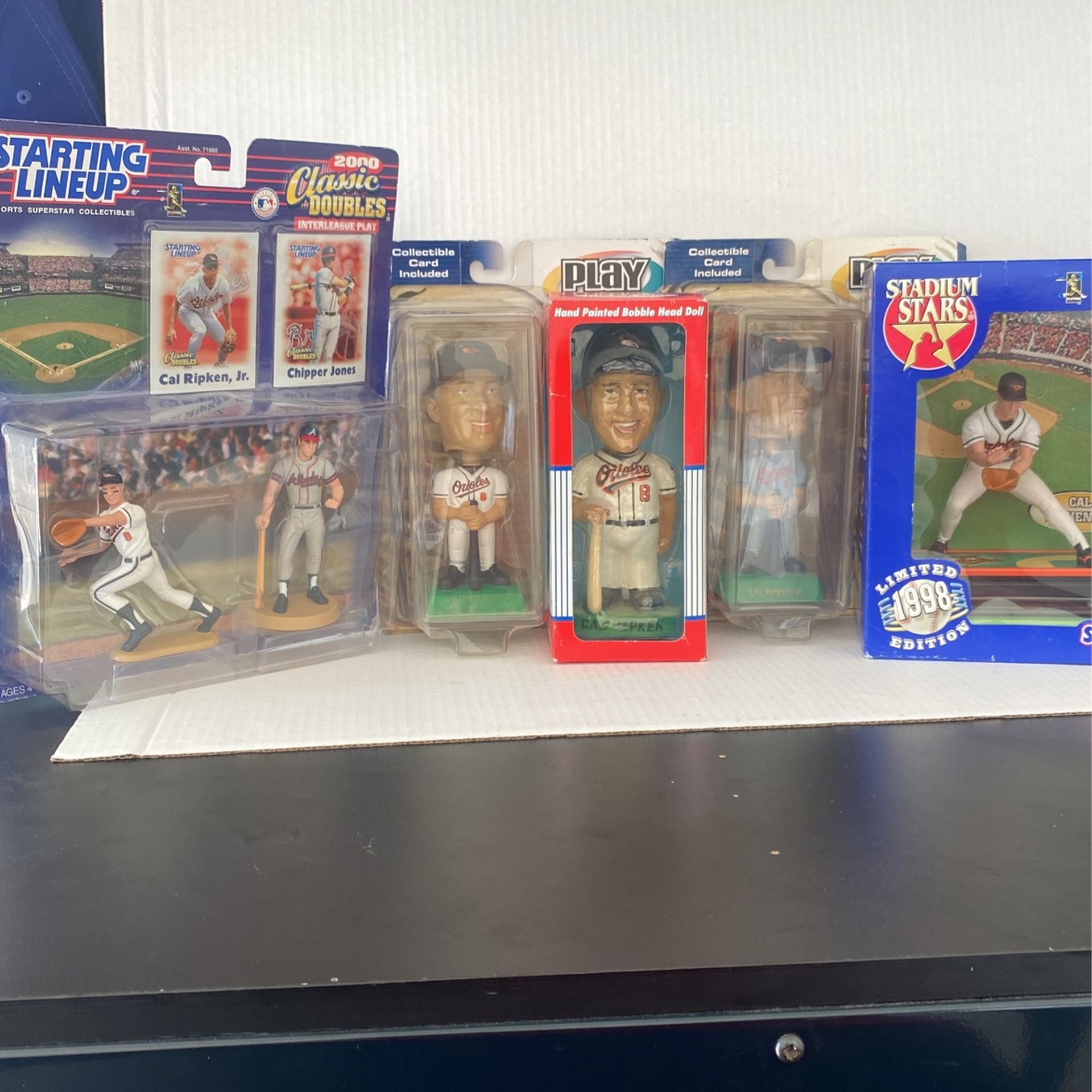 Cal Ripken Jr Bobble Head Collectible Lot Vintage