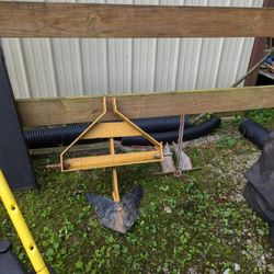 Single Bottom Three Point Plow 