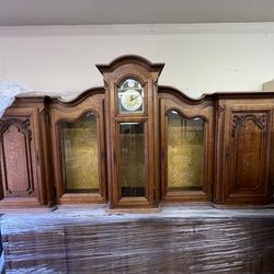 Antique Furniture And Grandfather Clock 