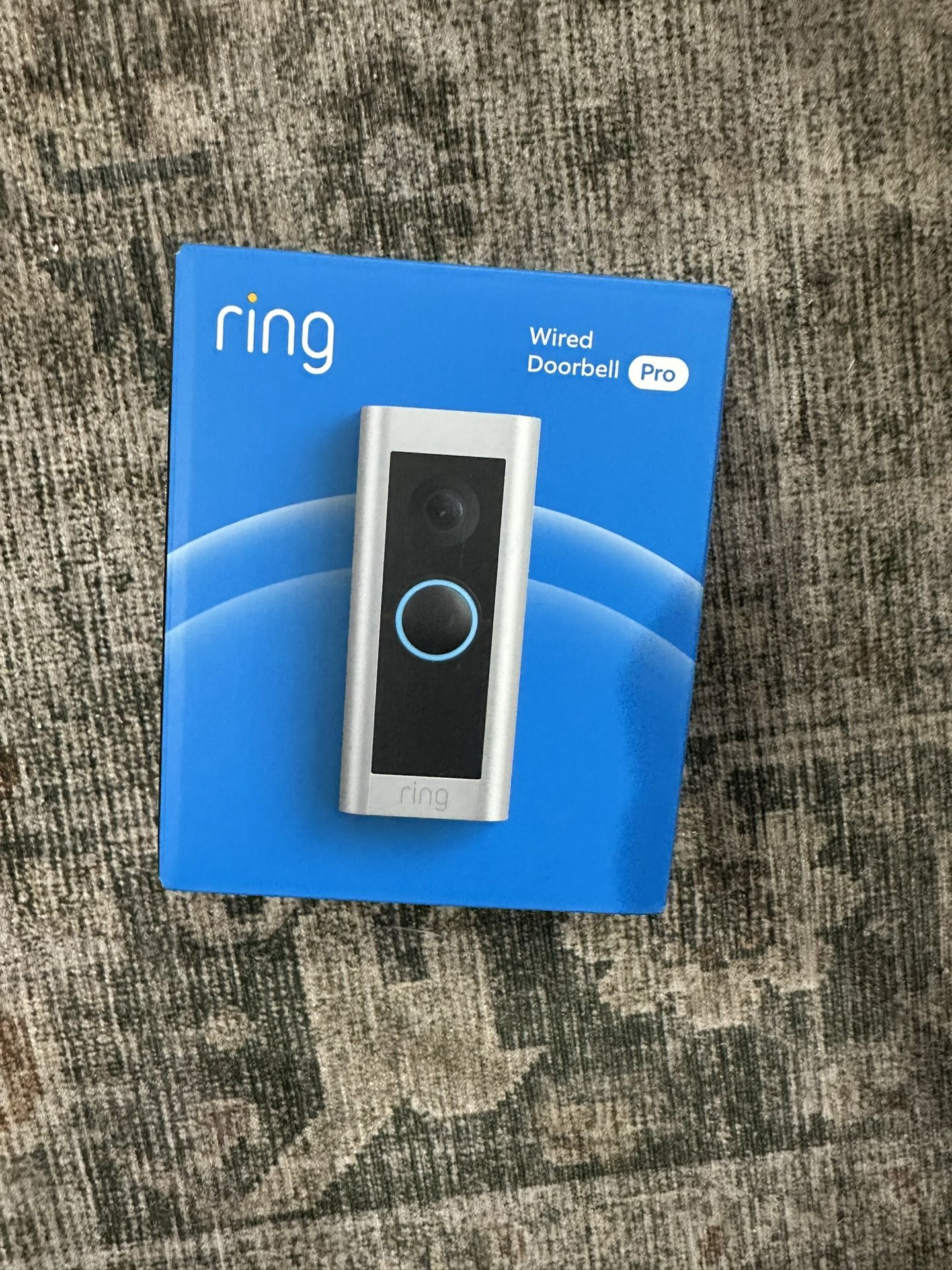 Ring Wired Doorbell Pro Smart WiFi Video Doorbell Satin Nickel