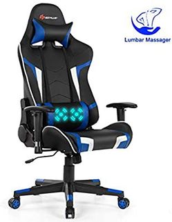 Gaming Chair With Massager