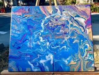 Abstract Acrylic Art