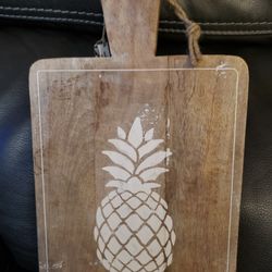 Large Wooden Pineapple Cutting  Board