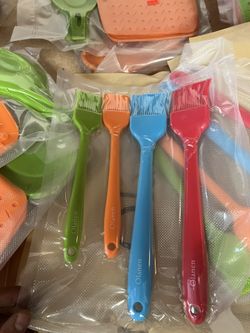 Silicone Brushes Set 4 Pieces Brand New