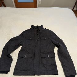 Men’s Wool Military Field Jacket Pea Coat