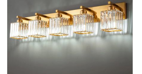 Bathroom Vanity Light Gold