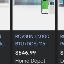 New Rovsun 12000but window air conditioner