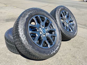 Toyota Tacoma wheels 275/60/20" Bridgestone