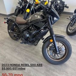 2023 HONDA REBEL 500 ABS