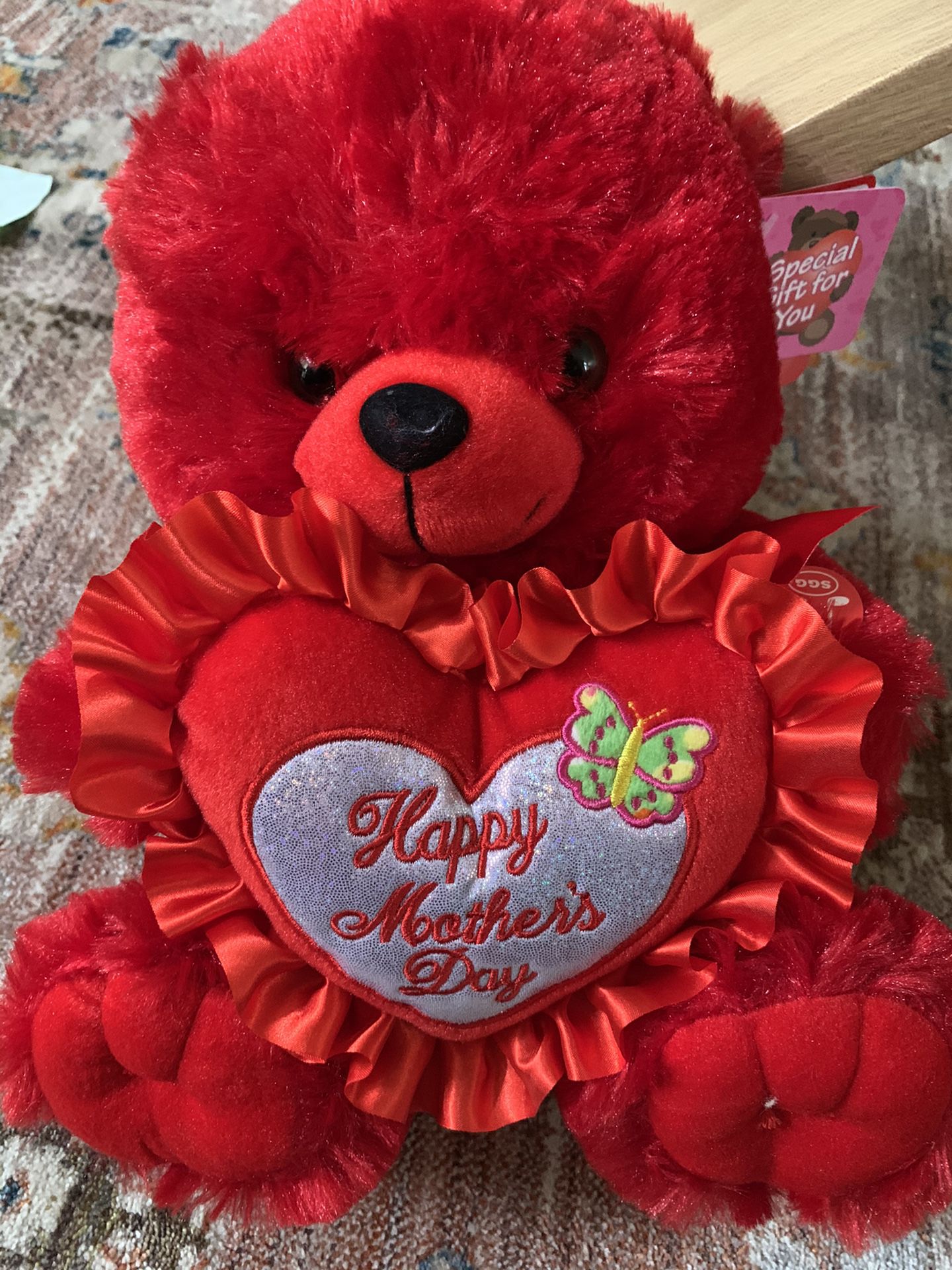 NEW 12 Inch Mother’s Day Teddy Bear Gift WITH SOUND