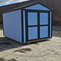8x12 Lofted Shed 