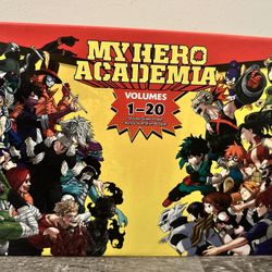 My Hero Academia Manga Volumes 1-20