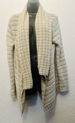 FULL TILT, Striped Cardigan Sweater, Size L