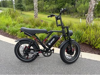 Amyet S8 Adult Large Electric Bike (EBike) 2000W Dual Motor 48V 25AH Battery 20" Wheels