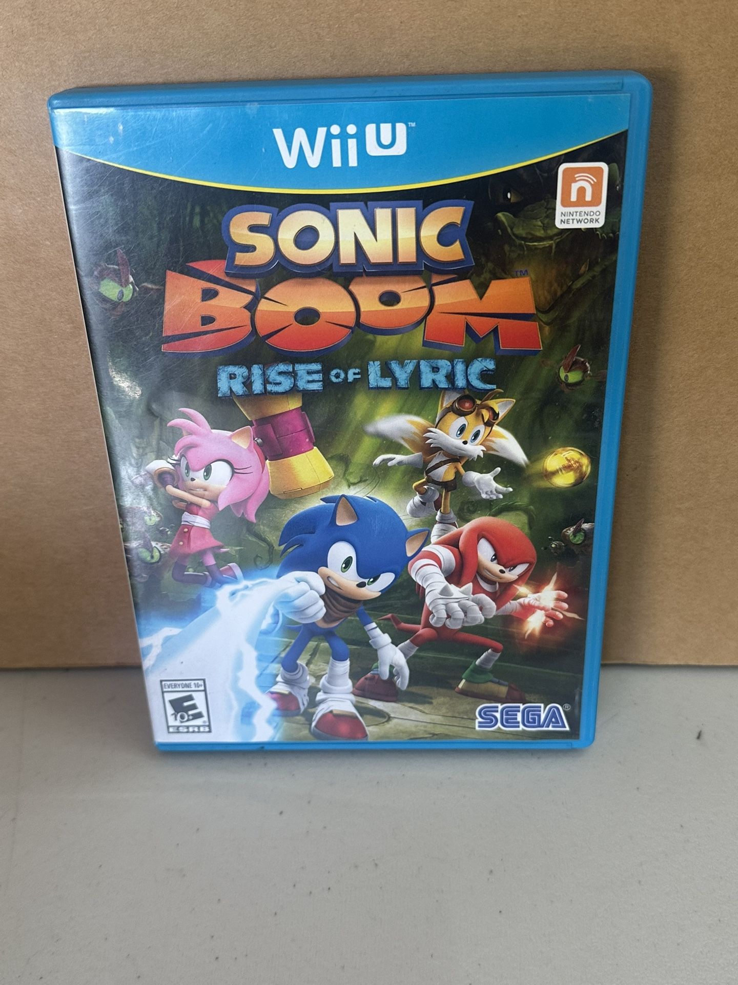 Sonic Boom Rise of Lyric (Nintendo Wii U, 2014) Complete W/ Manual CIB