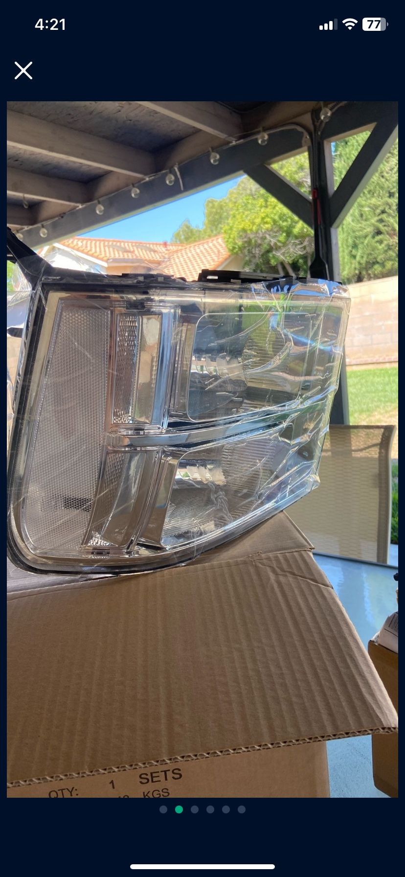 GMC Sierra Headlights