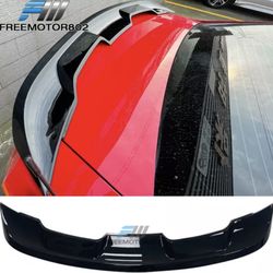 Fits 10-14 Ford Mustang 2020 GT500 Style Rear Trunk Spoiler ABS - Gloss Black