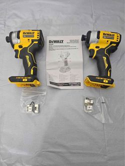 2 of them Atomic DeWalt 20V Max Impact