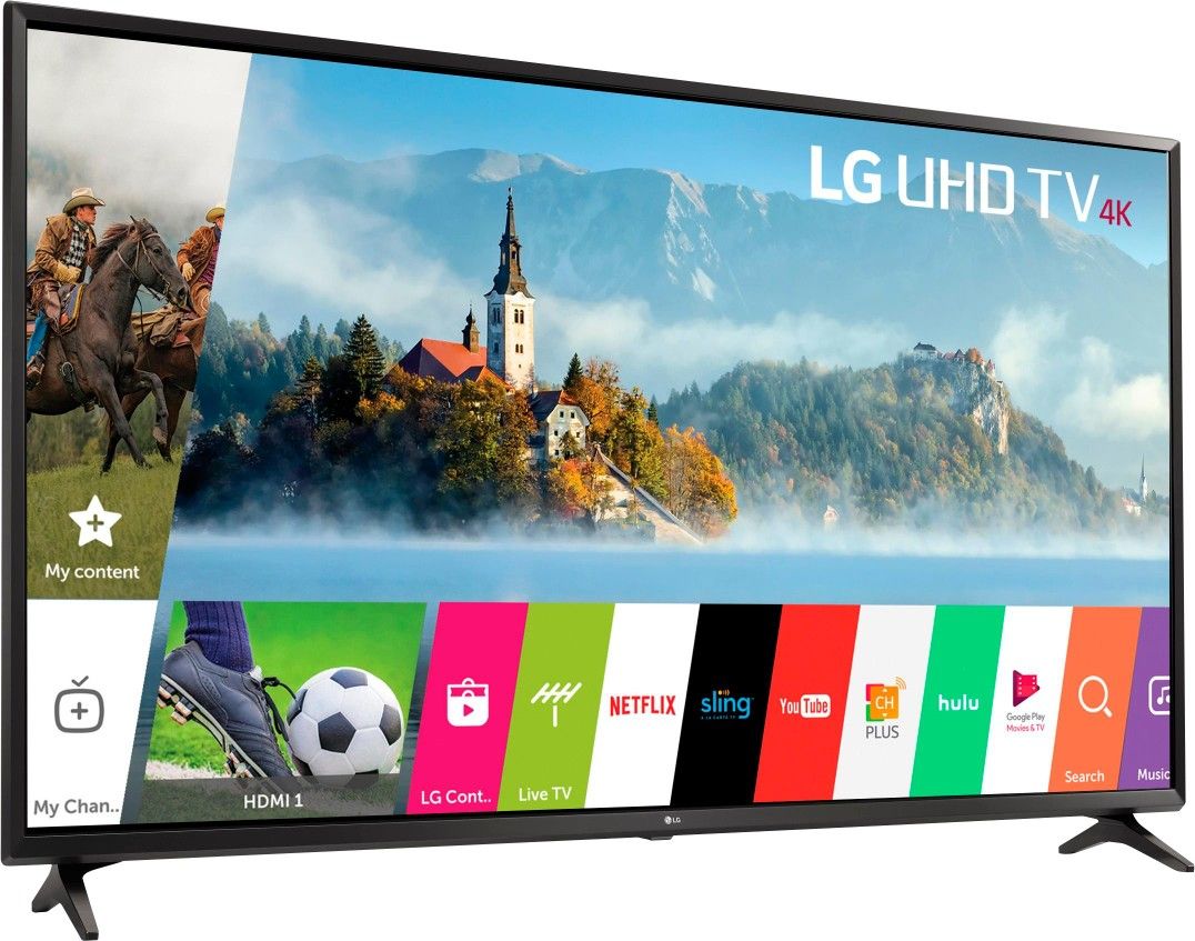 LG - 49" Class - LED - UJ6300 Series - 2160p - Smart - 4K UHD TV with HDR