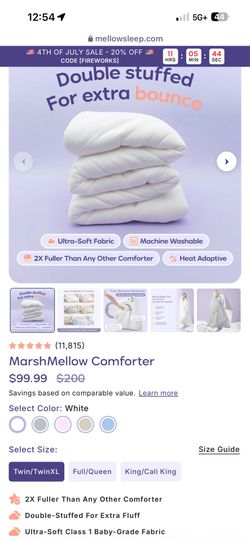 NEW VIRAL MarshMellow Comforter