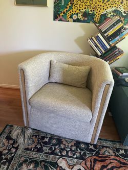 Cream Swivel Chair