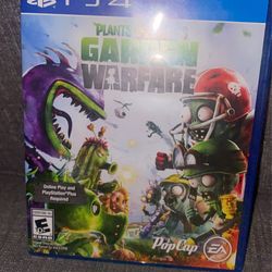 Plants Vs Zombies Ps4 Game