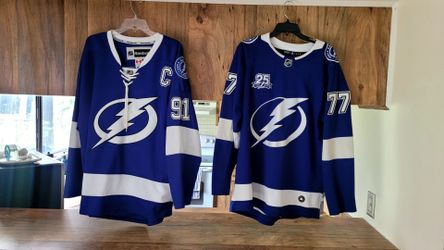 Stamkos and Hedman jerseys
