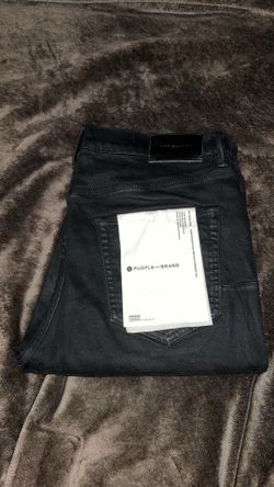 Purple jeans