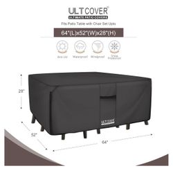 Two Covers  One For Tables And One For Chairs 