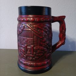 Vtg Giant Ceramic Tankard/Stein 2 Gallons