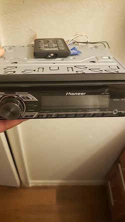 Pioneer detachable face cd player