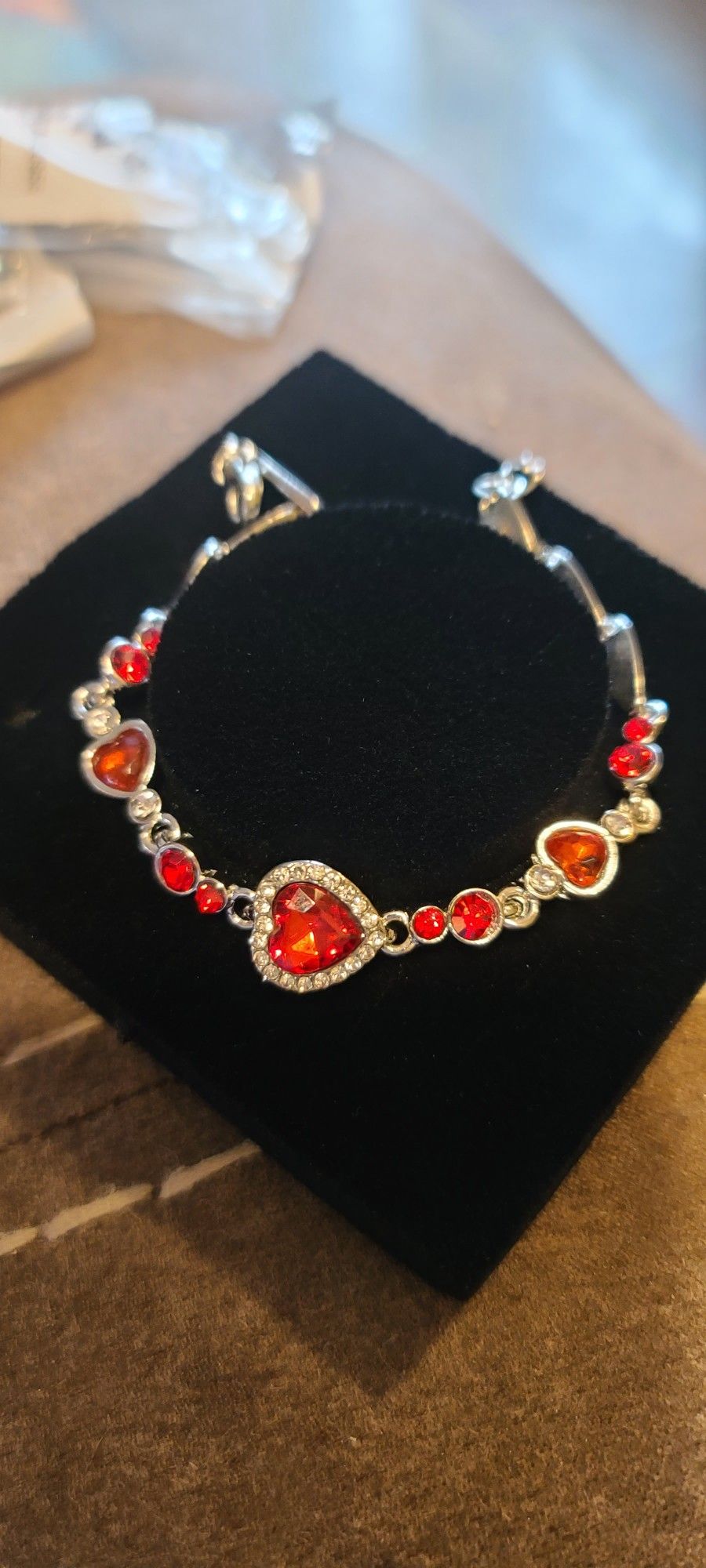 Silvertone Bracelet 7.5 Inches