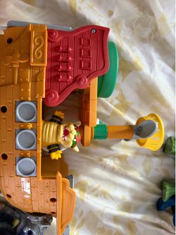 Little People Bowser Ship