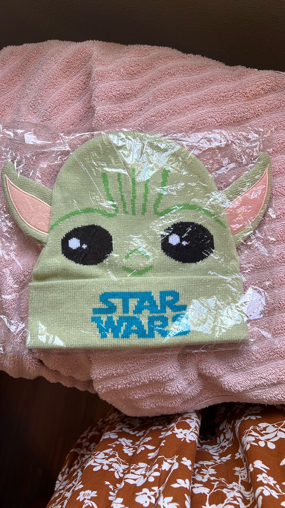 Dodgers Baby Yoda Beanie