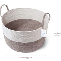 Cotton Rope Basket Large 