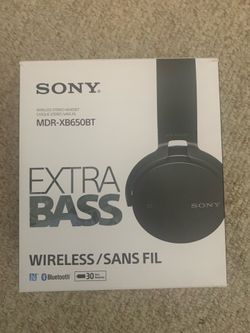 Sony extra bass headphones