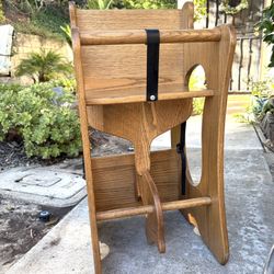 Amish Made, Oak,  High Chair, Desk, Rocking Horse