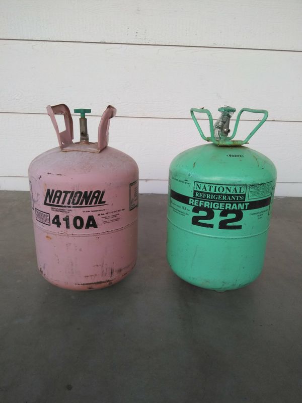 Freon r22 (40/lb) and 410A (30/lb) PRICE IS FOR RECHARGING YOUR AC