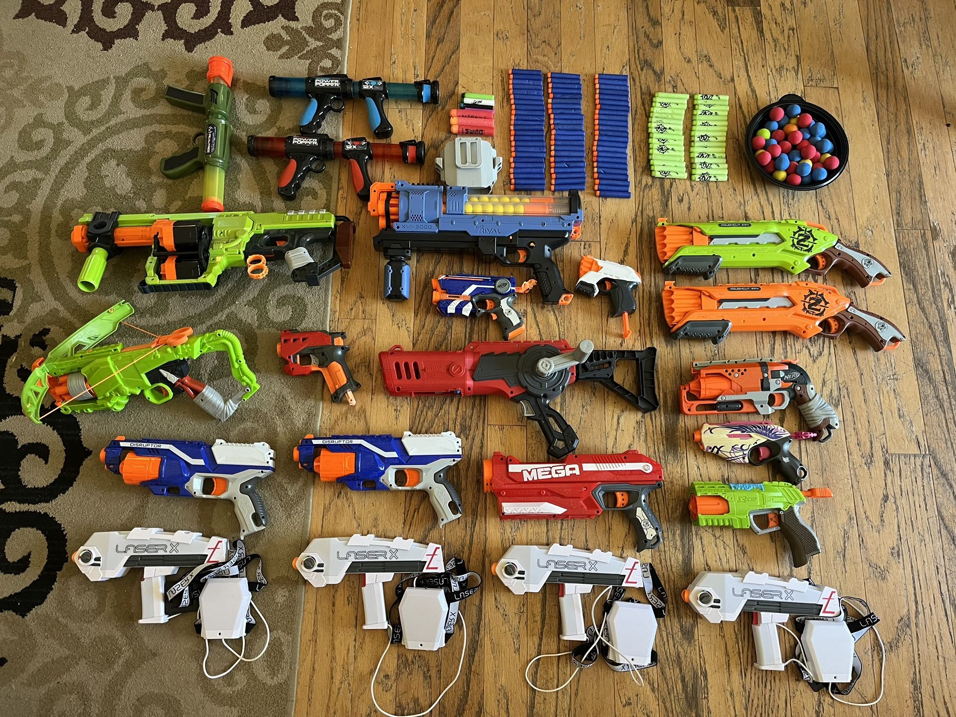 Nerf And Toy Gun Collection