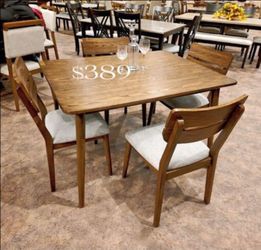 5-Pc Dining Table Set