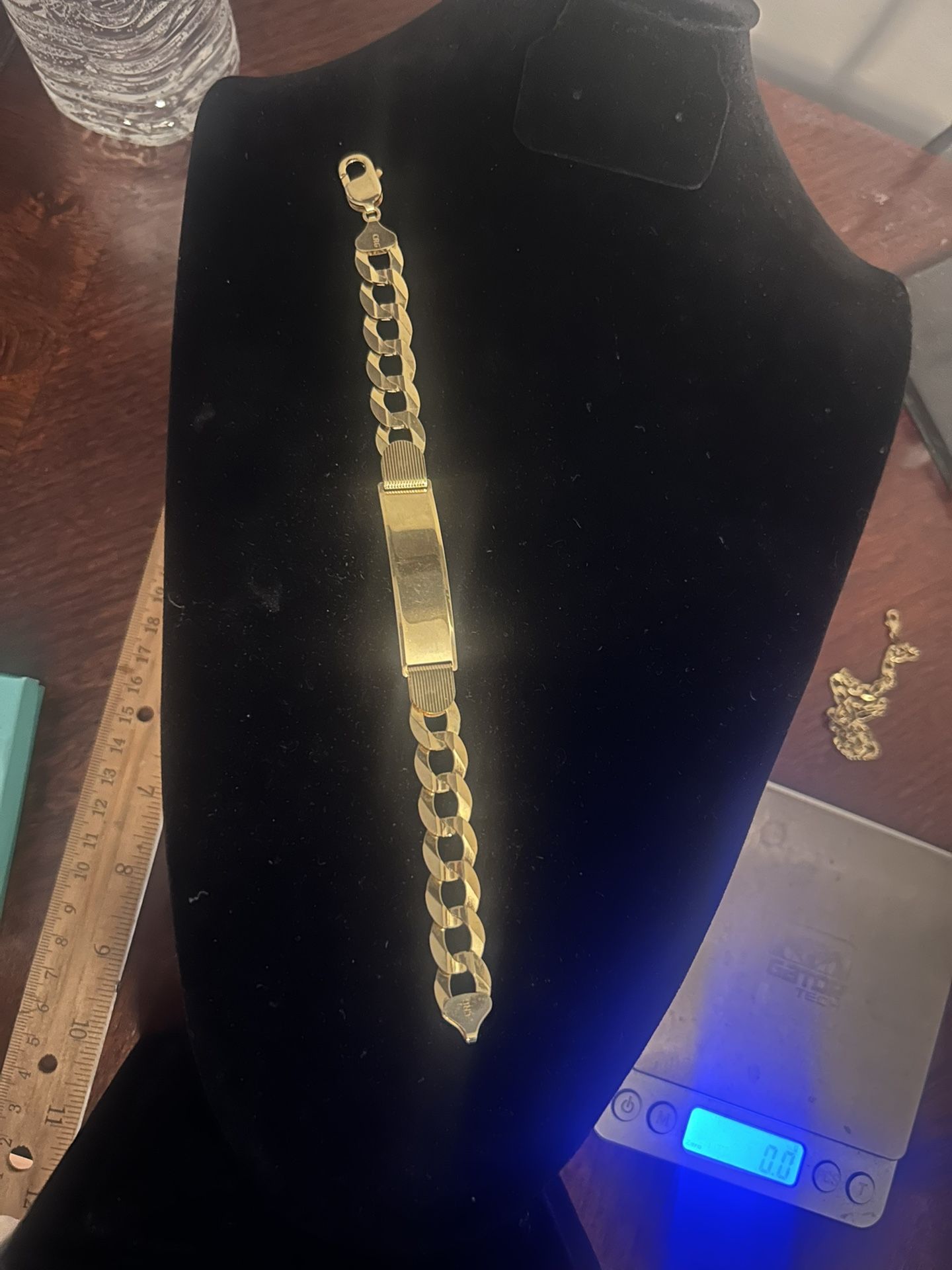 14k Gold Bracelet 28.2 Grams 8.5 Inch Solid Gold